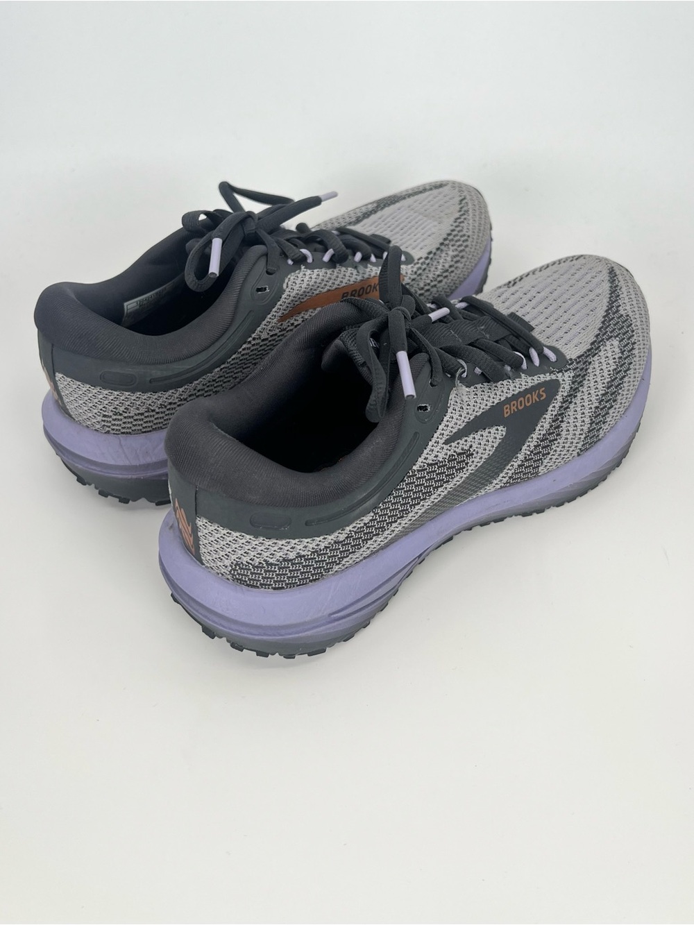 Brooks Revel 7 Gray Purple Running Walking Shoes - WOMENS 6 - PERFECT TREAD - Picture 5 of 10